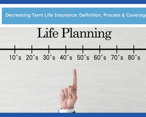 Decreasing Term Life Insurance: Definition, Process & Coverage Benefits